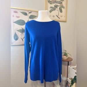 Halogen Women’s Long Sleeve Cashmere Top